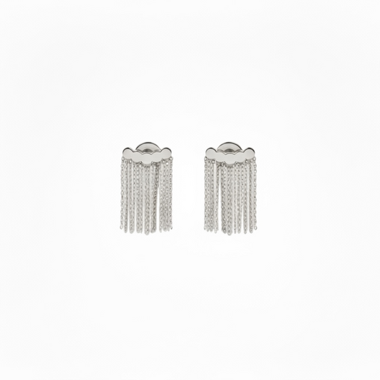 Boucles d'oreilles Julia Argentée