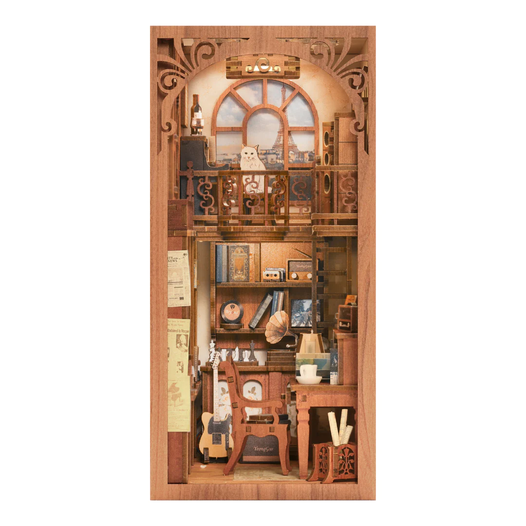Book Nook : the secret rhythmwith avec cache-poussière
