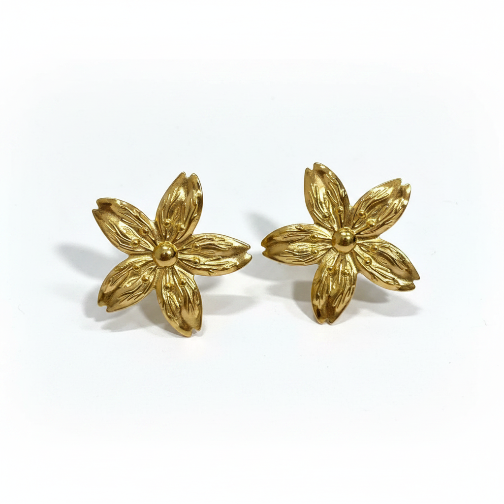 Boucles d'oreilles Blanche