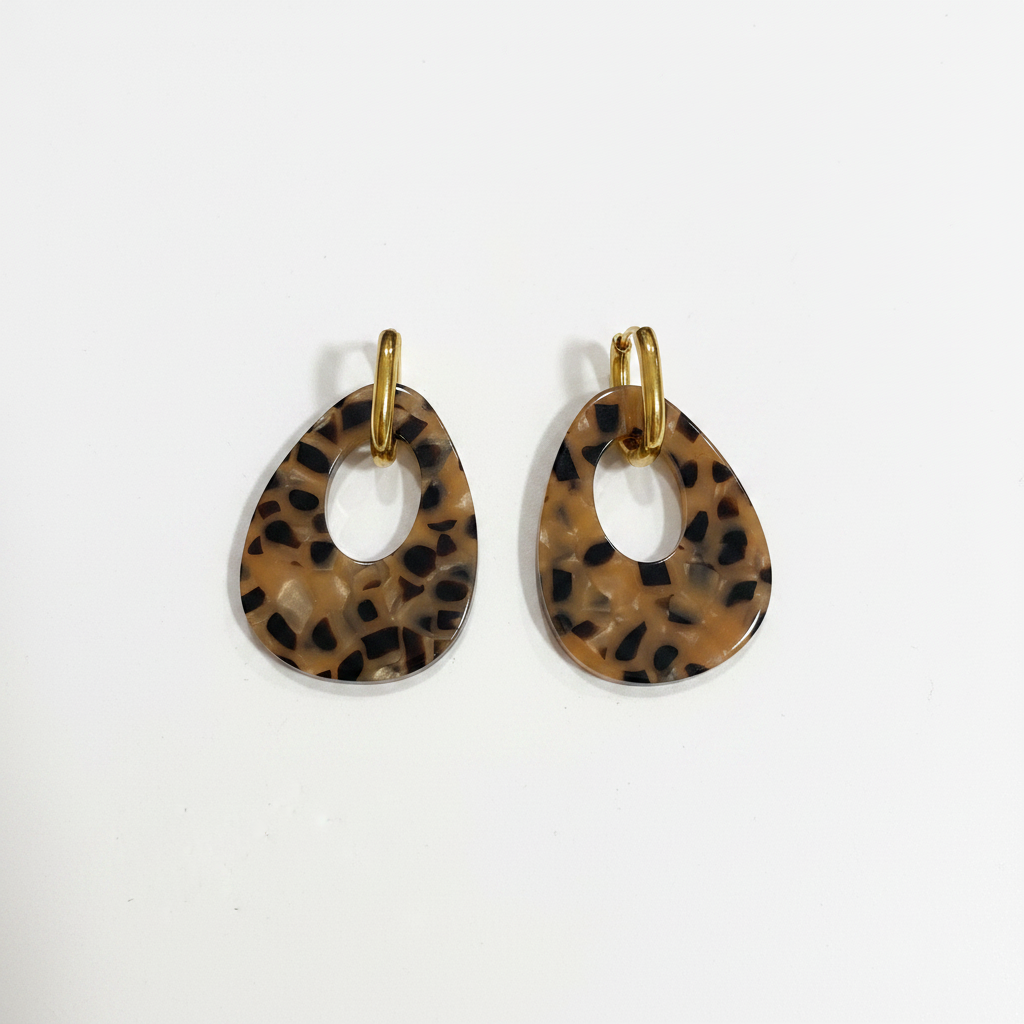 Boucles d'oreilles Eglantine