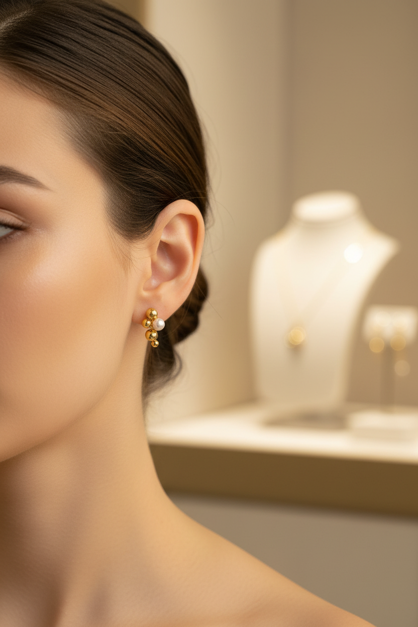 Boucles d'oreilles Marianne