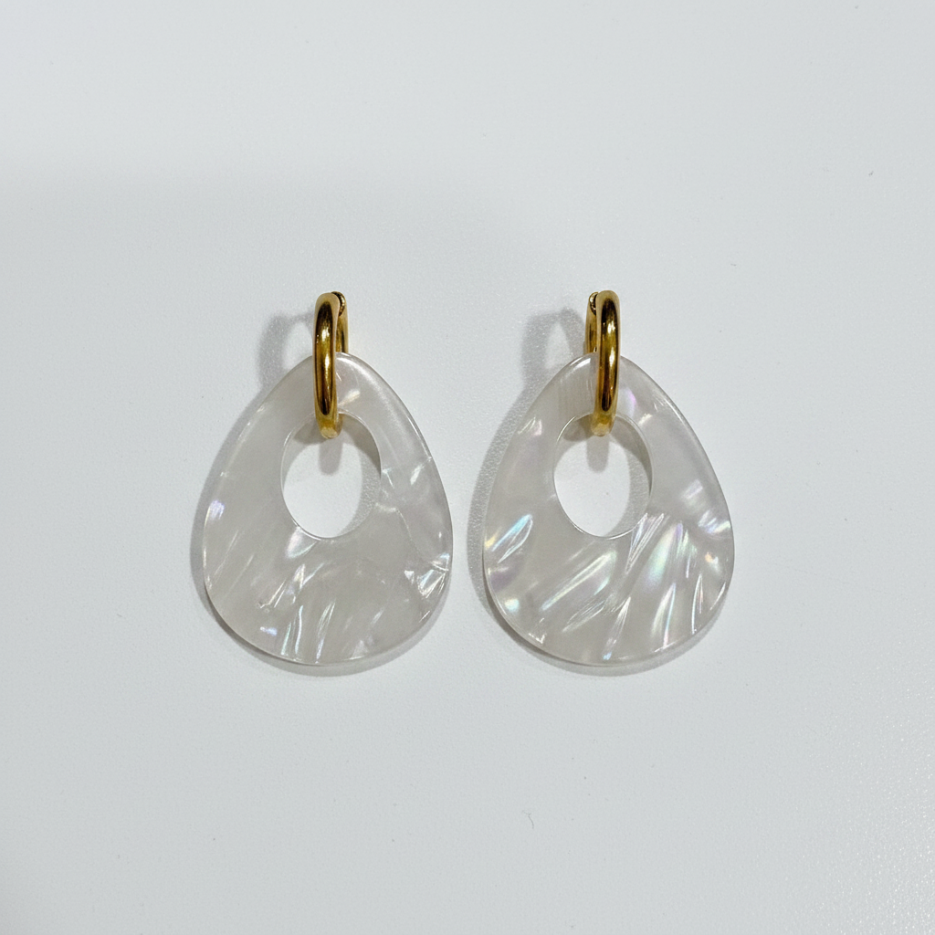 Boucles d'oreilles Eglantine