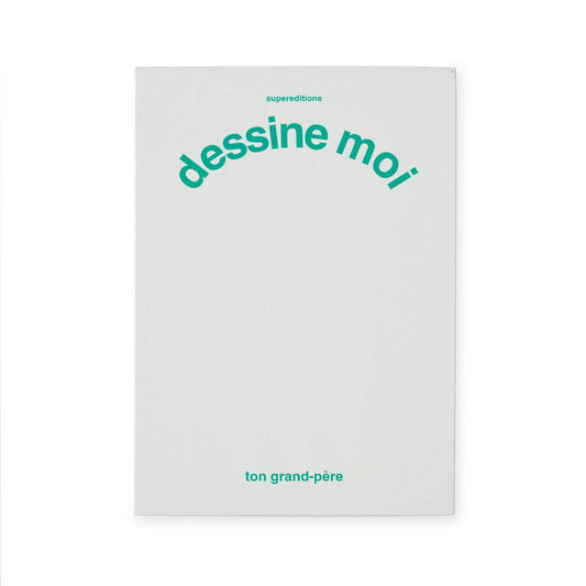 Carte postale à illustrer "dessine moi ton grand-père"