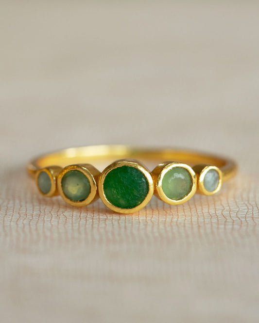 Bague multi pierre