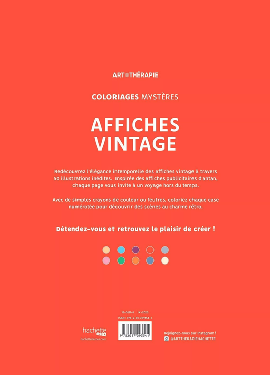 Coloriages Mystères - Affiches Vintages