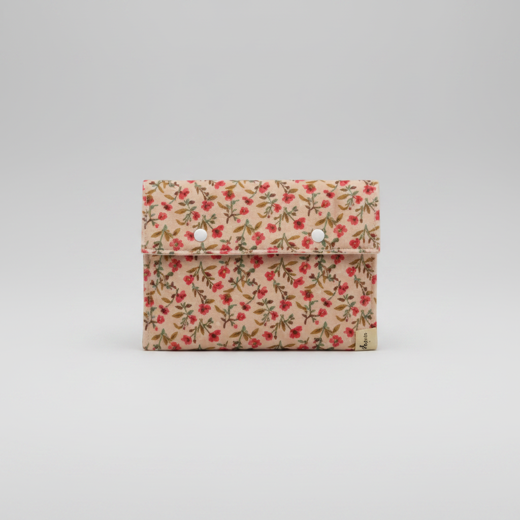 Pochette à Livre coton 16x22 cm - Format poche -