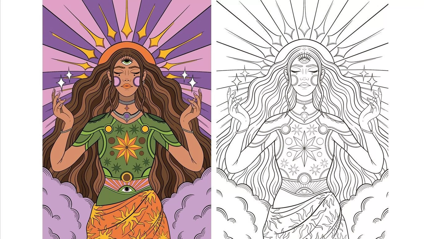 Coloriage - Inspiration Astro