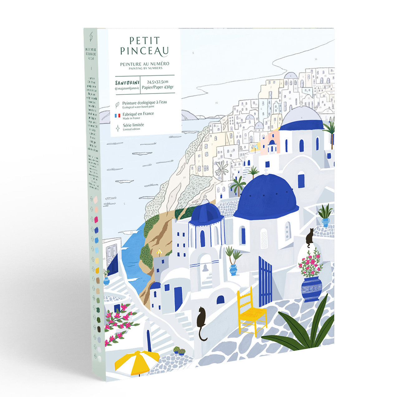 Peinture au numéro "Santorini"