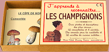 J'apprends à reconnaître les champignons