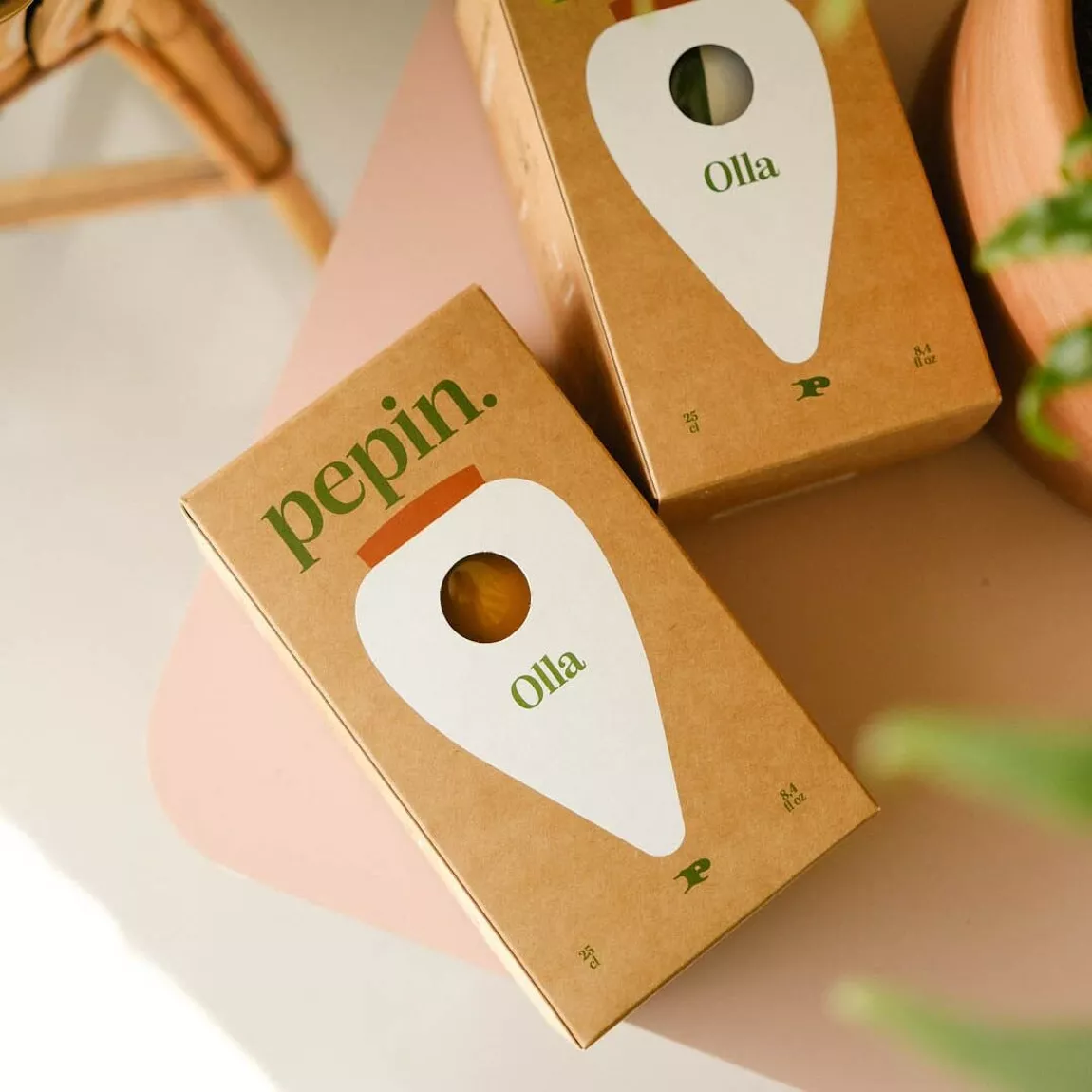 Olla - blanc grainé