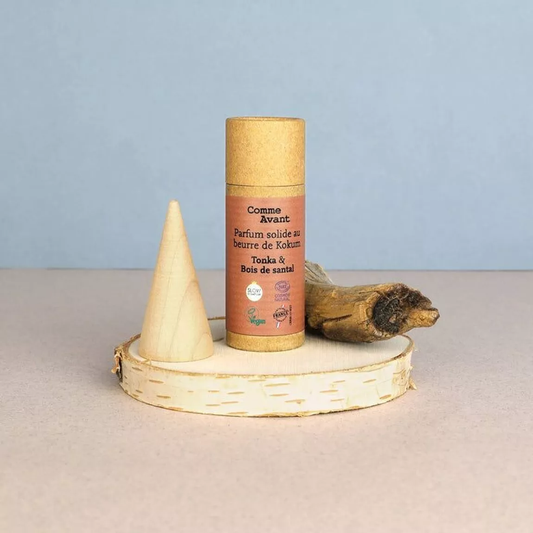 Parfum solide au beurre de Kokum