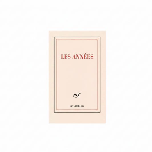 Carnet "Les années"