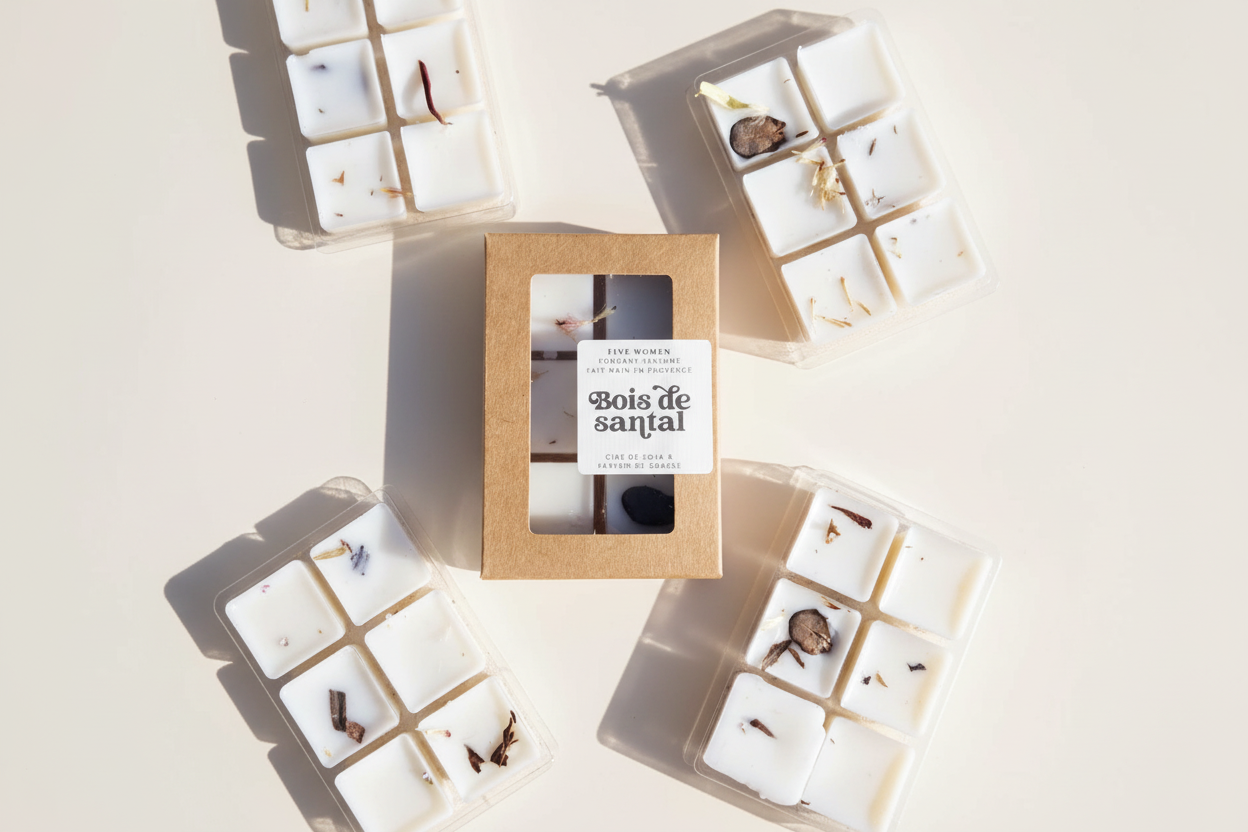 Fondants parfumés - senteur Bois de santal