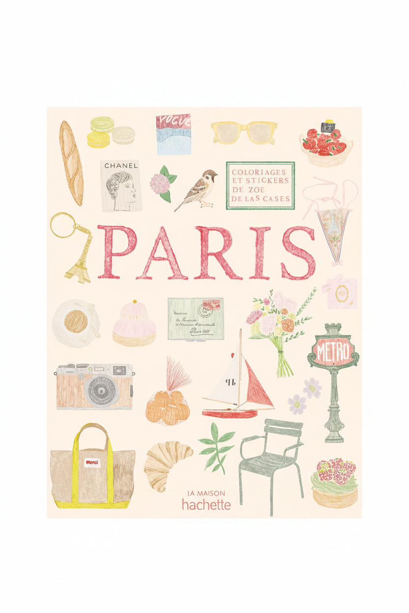 livre de coloriages et de stickers