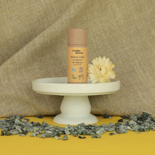 Parfum solide au beurre de Kokum