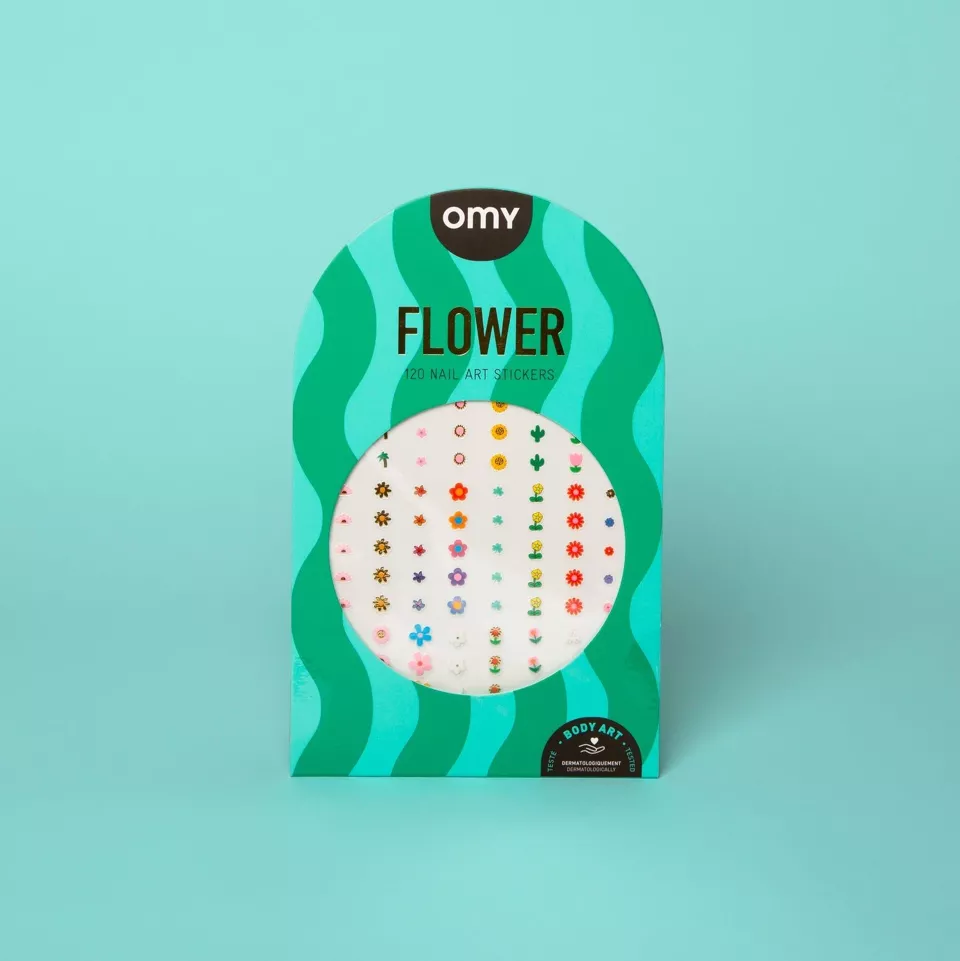 Stickers ongles Flowers