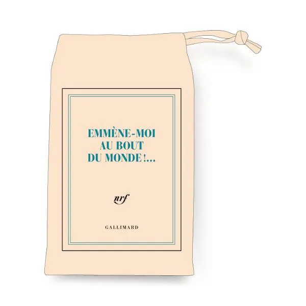 Pochette de carnets poche "Emmène-moi au bout du monde!..."