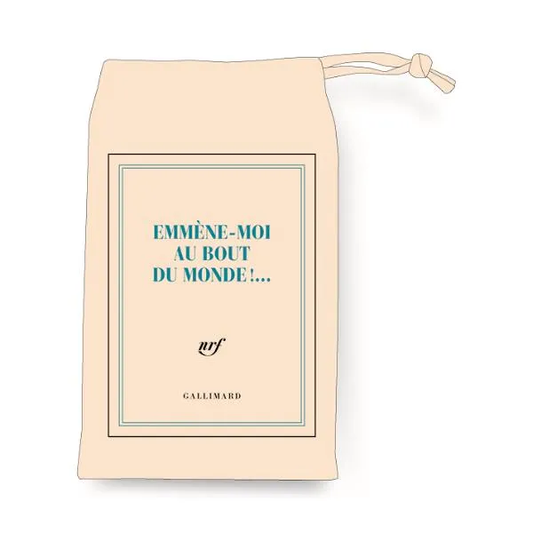 Pochette de carnets poche "Emmène-moi au bout du monde!..."