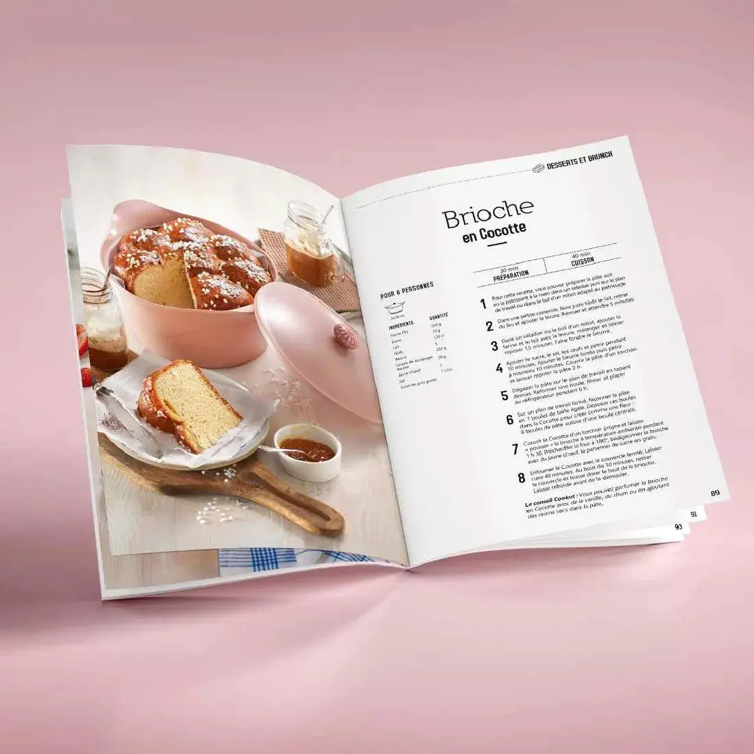Livre de recette " l'Incroyable cocotte"