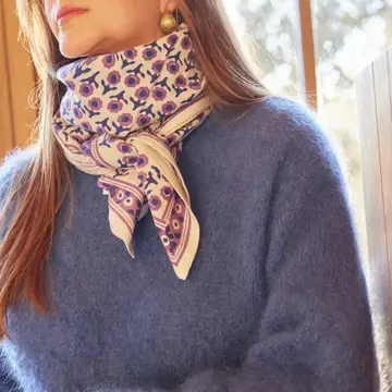 Foulard Indien 100% Pur coton