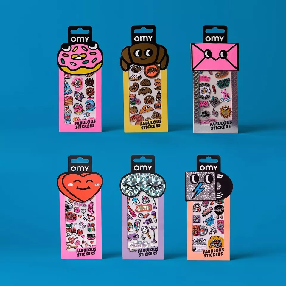 Planches Fabulous Stickers ICONIC