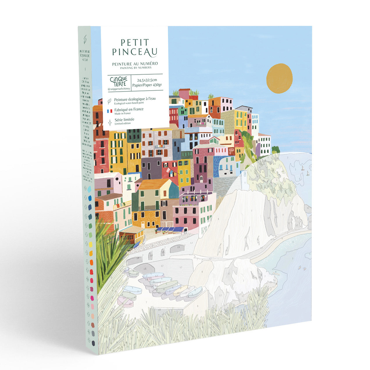 Peinture au numéro "Cinque terre"