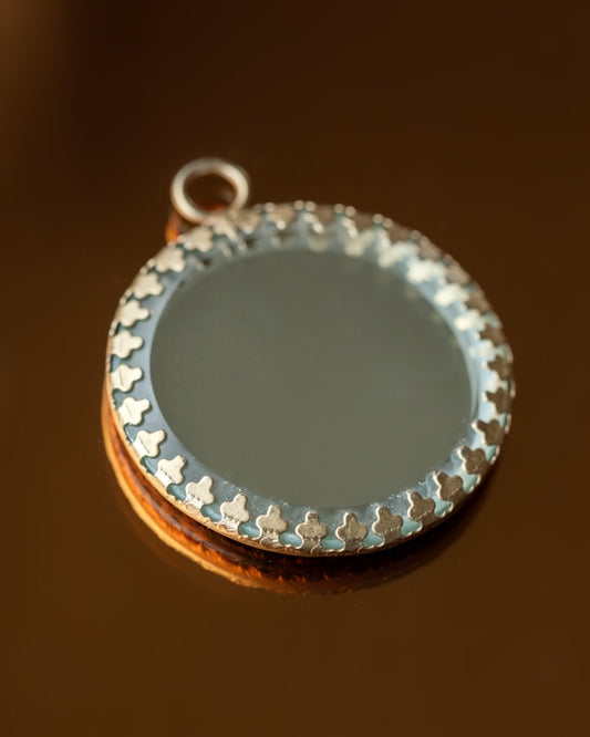 Petit Miroir romantique style ancien