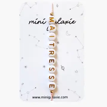 Bracelet Lettres Message
