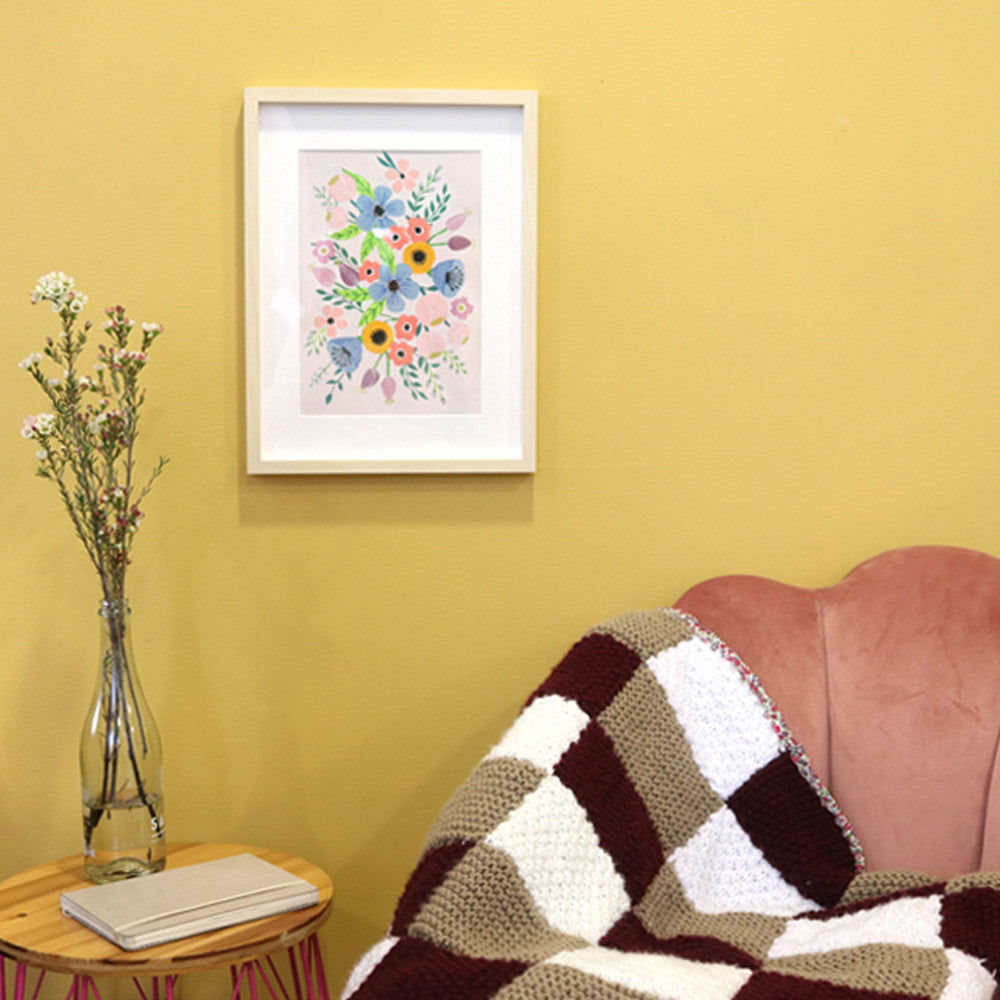 Peinture au numéro "Flowers"