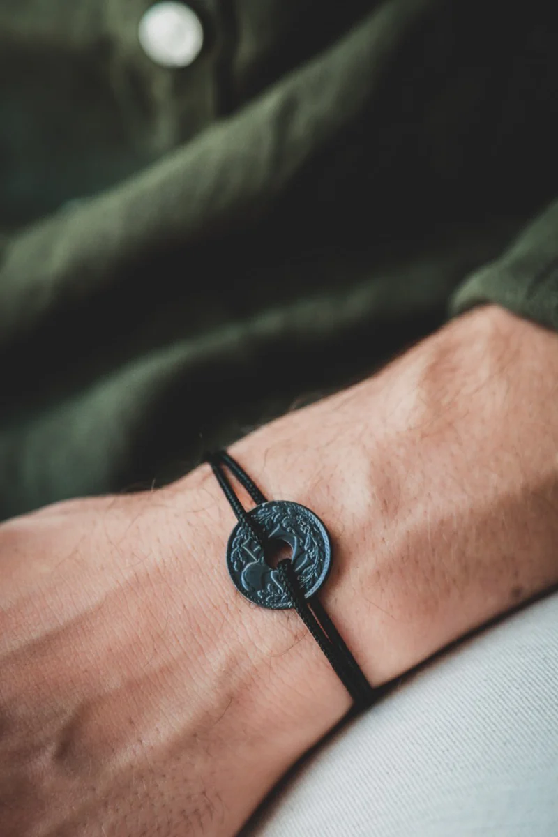 Bracelet "Le Charbon"