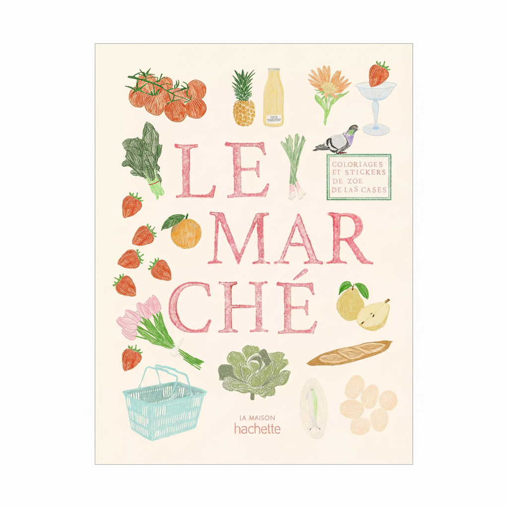 livre de coloriages et de stickers