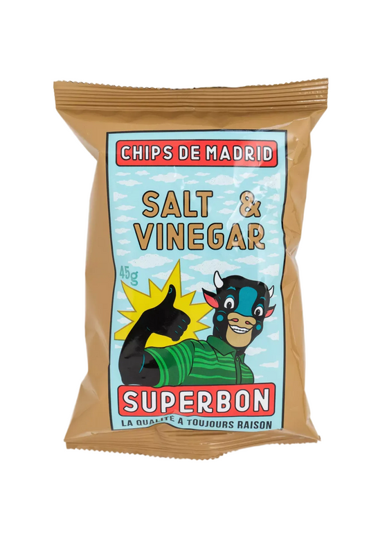 Chips Vinaigre & Sel 45g - Superbon
