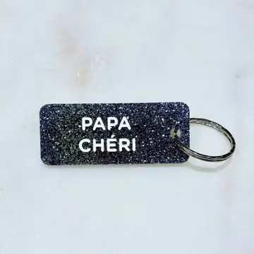 porte clé message