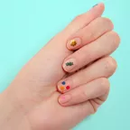 Stickers ongles Flowers