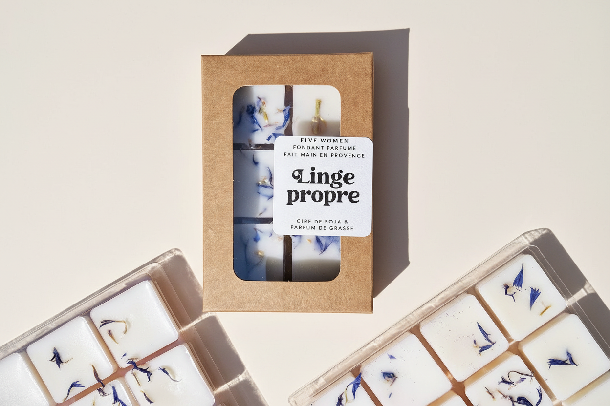 Fondants parfumés - senteur Linge propre
