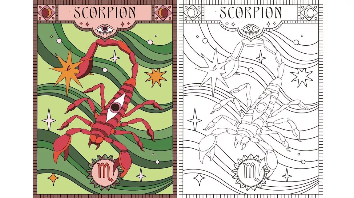 Coloriage - Inspiration Astro