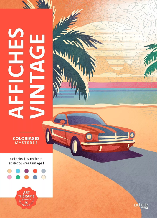 Coloriages Mystères - Affiches Vintages