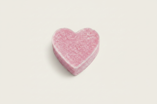 Bloc parfumé coeur rose