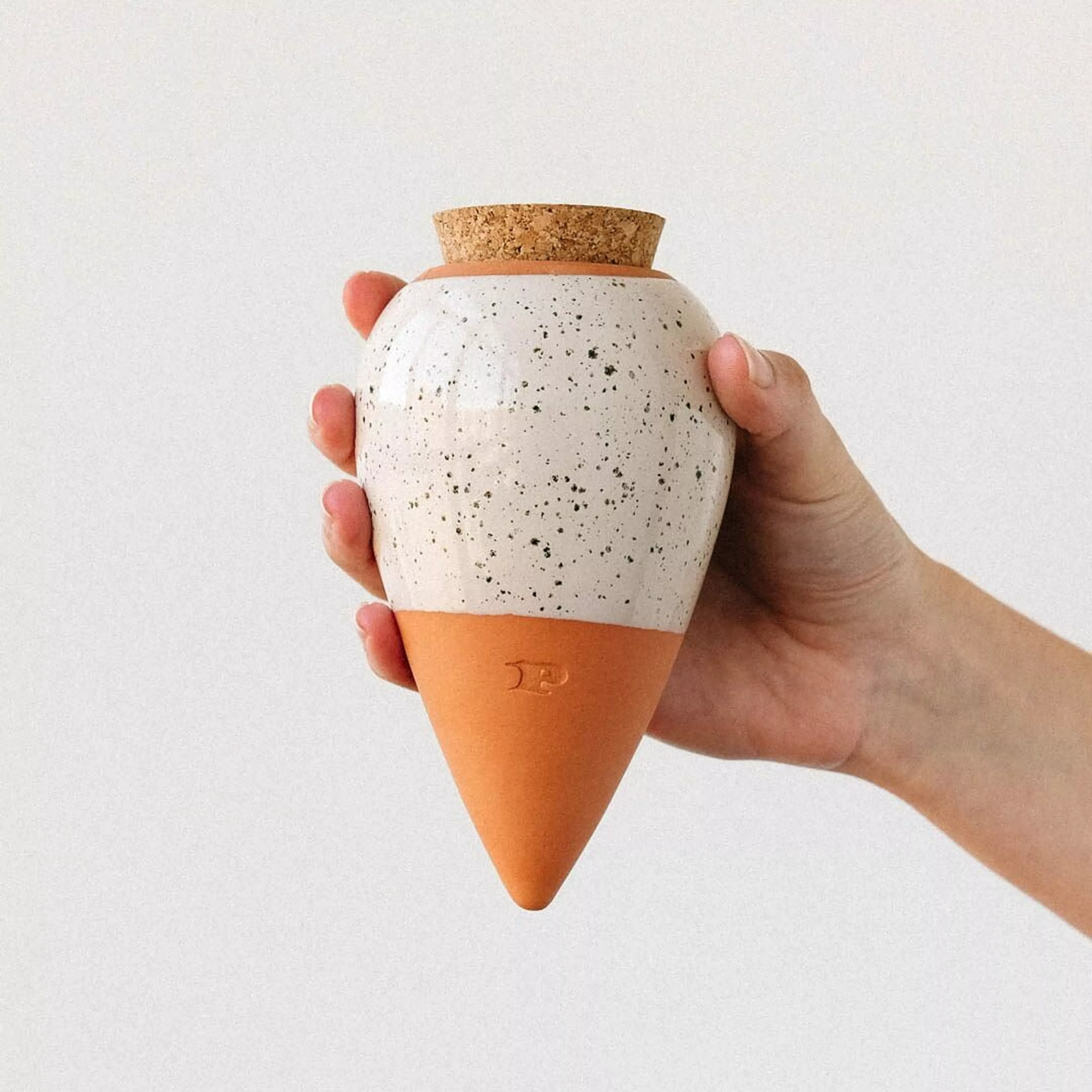 Olla - blanc grainé