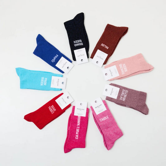 Chaussettes Messages Paillettes Felicie