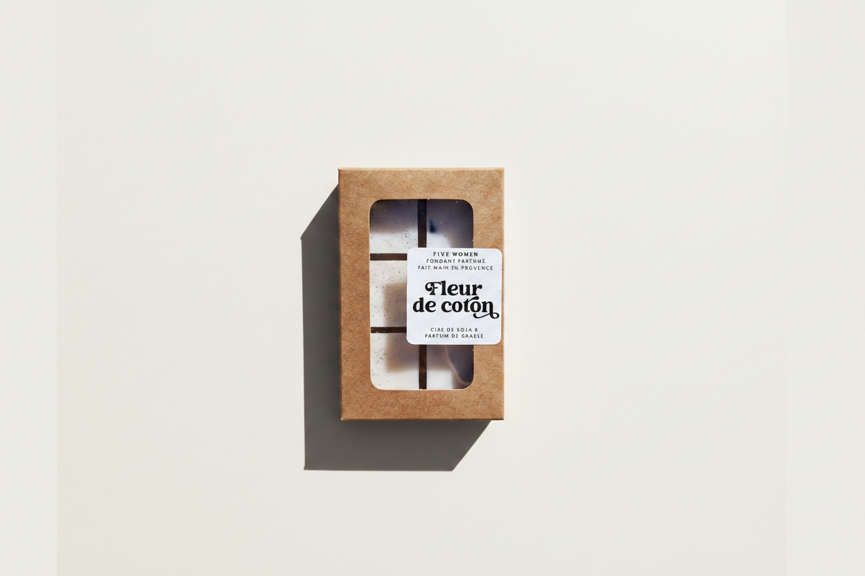 Fondants parfumés - senteur Fleur de coton