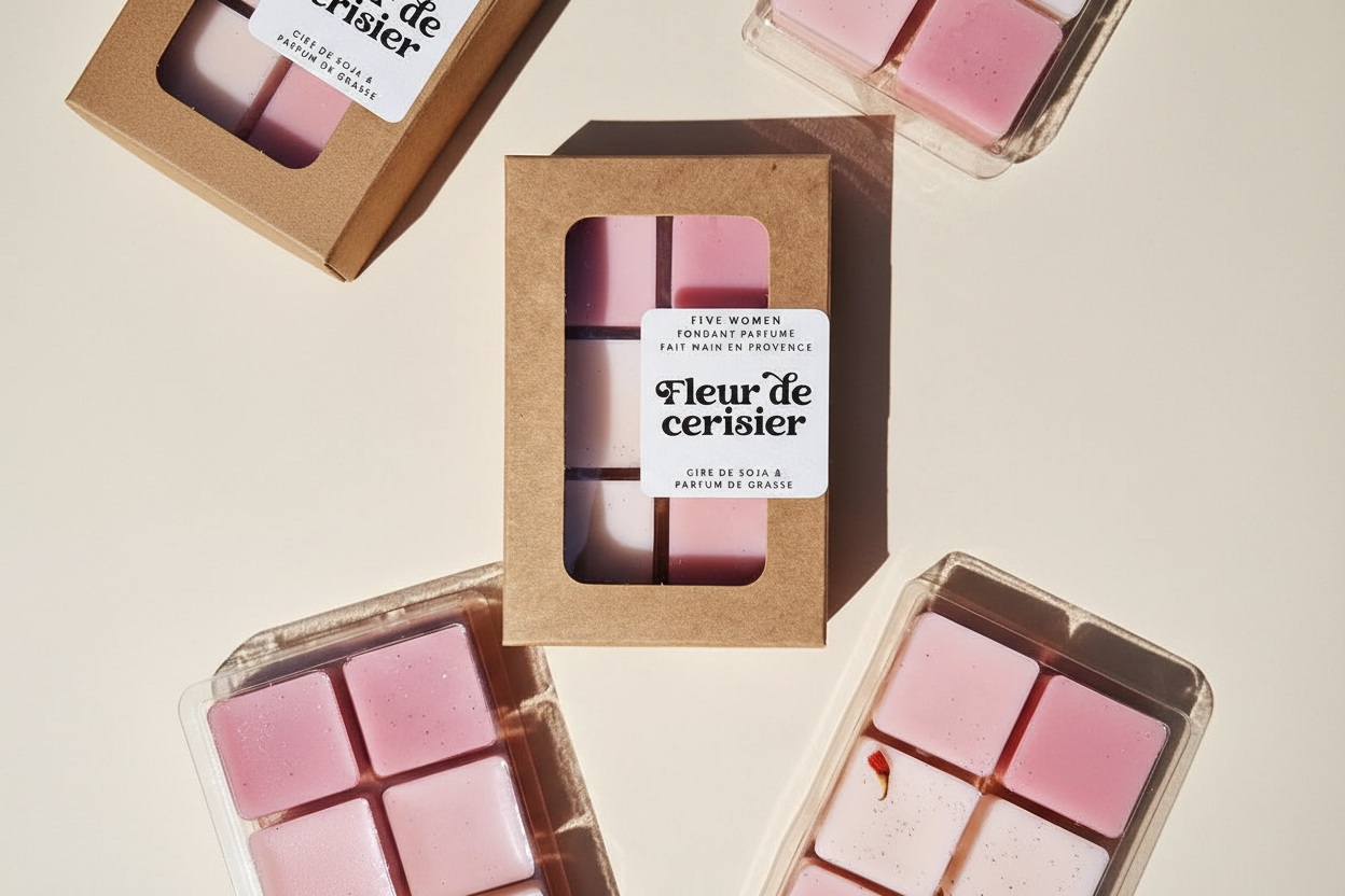 Fondants parfumés - senteur Fleur de cerisier