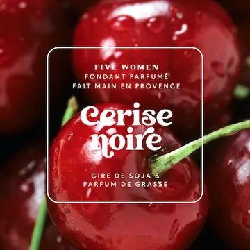 Fondants parfumés - senteur Cerise noire