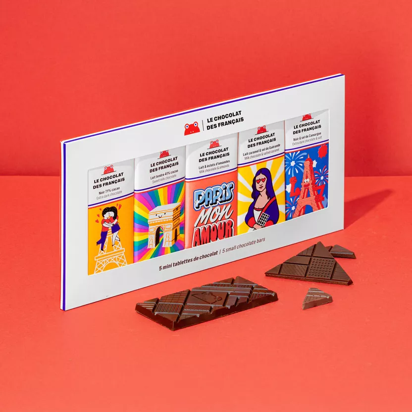 Coffret 5 mini tablettes