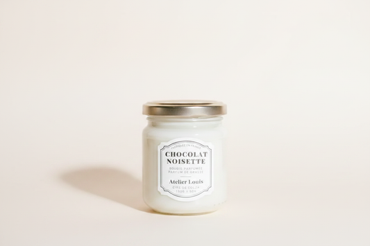 Bougie parfumée GRANDE chocolat noisette