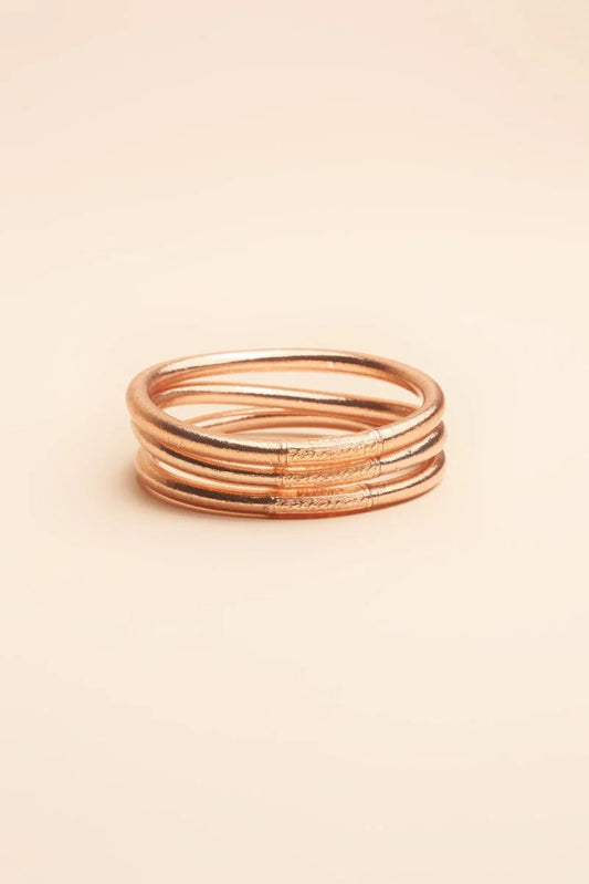 Bracelet bouddhiste KUMALI champagne gros